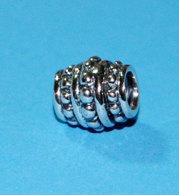 Silberbead Zylinder