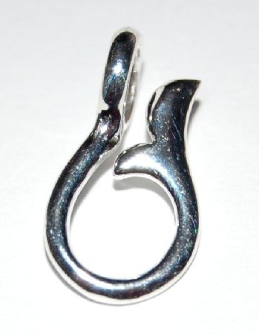 Charmanhänger in Form einer Walflosse