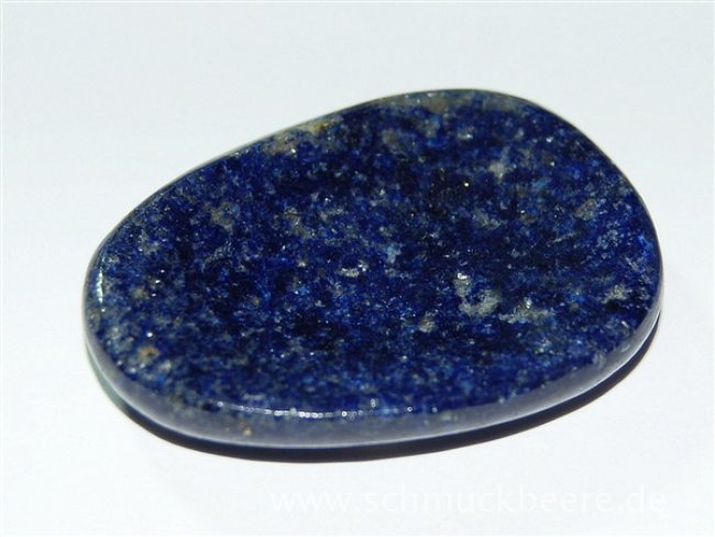 Lapislazuli - als Daumenstein geschliffen