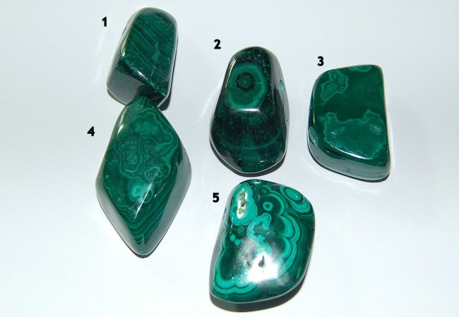 Malachit Freiform
