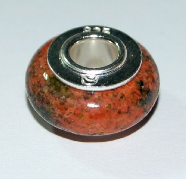 Unakit Edelsteinbead