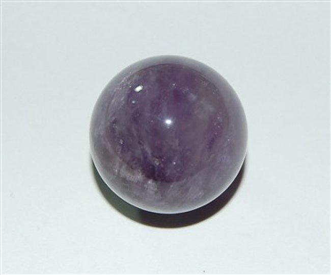 Edelsteinkugel aus Amethyst, ungebohrt