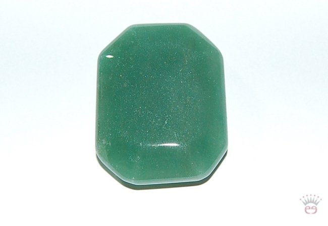 Achteckiger Flatstone aus Aventurin