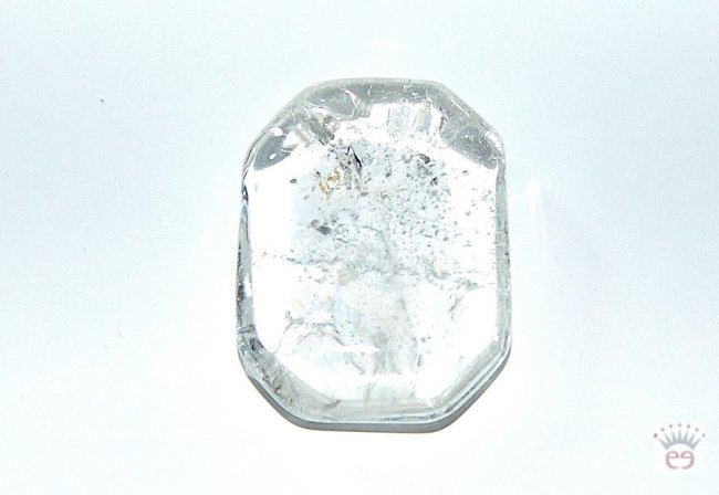 Achteckiger Flatstone aus Bergkristall