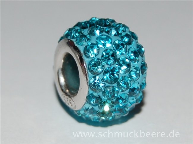 Bead mit Glaskristallen
