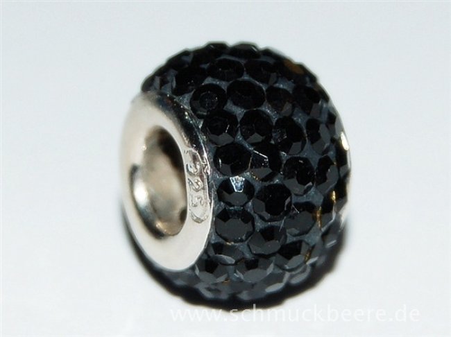 Bead mit Glaskristallen