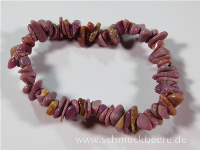 Einreihiges Phosphosiderit -Splitterarmband